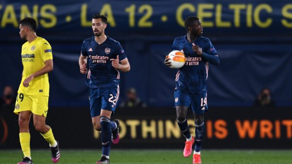 Disappointing night for gunners as they head home with a vital away goal | UEFA Europa League